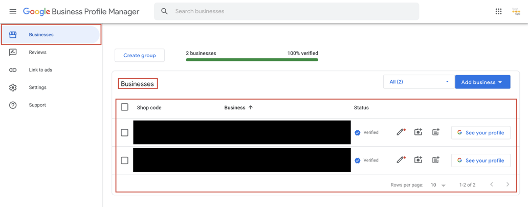 How to find/download Store Codes from your Google My Business